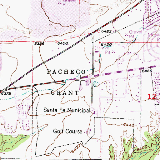 Topographic Map of 10023 Water Well, NM