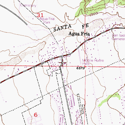 Topographic Map of RG-1148 Water Well, NM