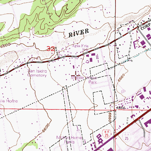 Topographic Map of RG-24369 Water Well, NM
