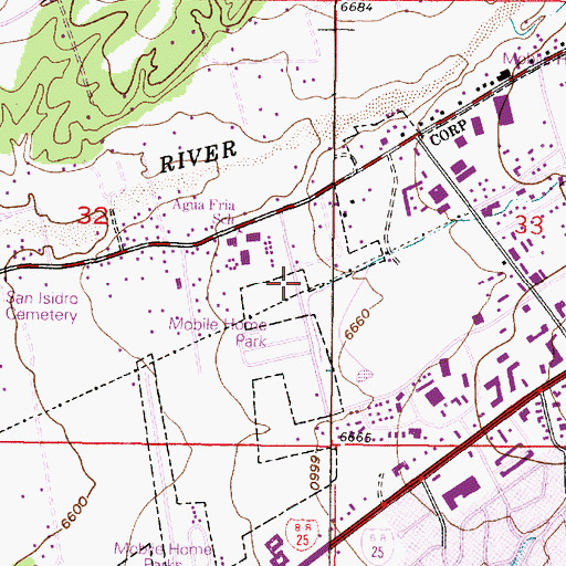 Topographic Map of RG-12471 Water Well, NM