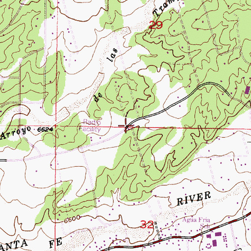 Topographic Map of RG-22140 Water Well, NM