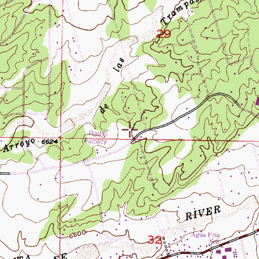 Topographic Map of RG-14517 Water Well, NM