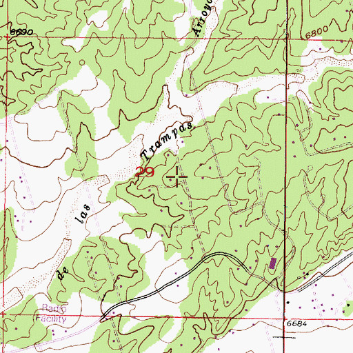 Topographic Map of RG-16584 Water Well, NM