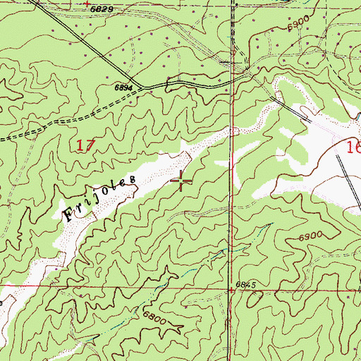 Topographic Map of RG-13741 Water Well, NM