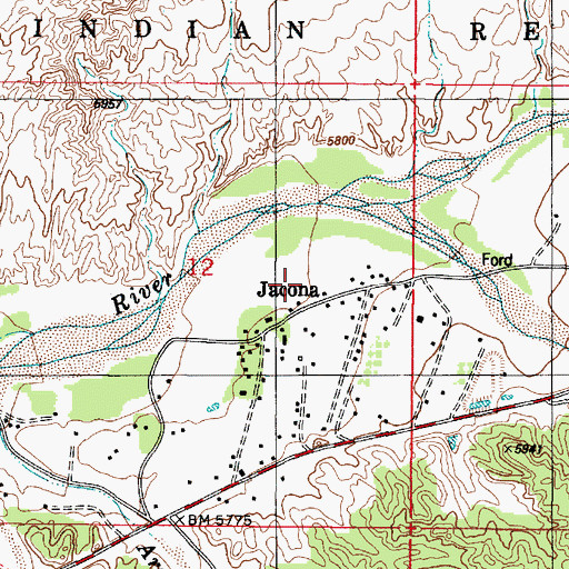 Topographic Map of RG-14876 Water Well, NM