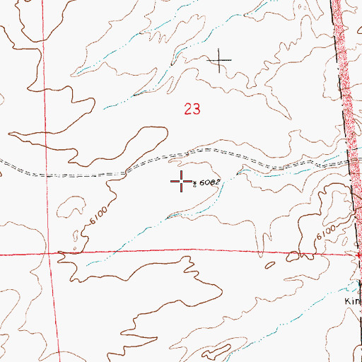 Topographic Map of CCR Number 12 Water Well, NM