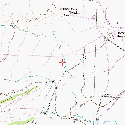 Topographic Map of Kerr-Mac Water Well, NM