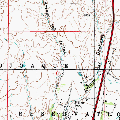Topographic Map of RG-8094 Water Well, NM