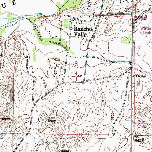 Topographic Map of RG-16252 Water Well, NM