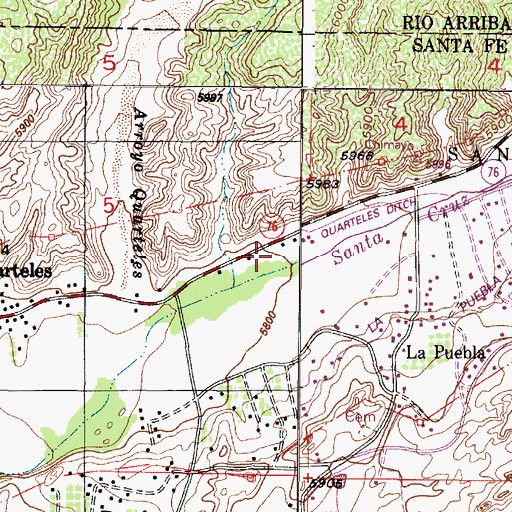 Topographic Map of RG-14205 Water Well, NM