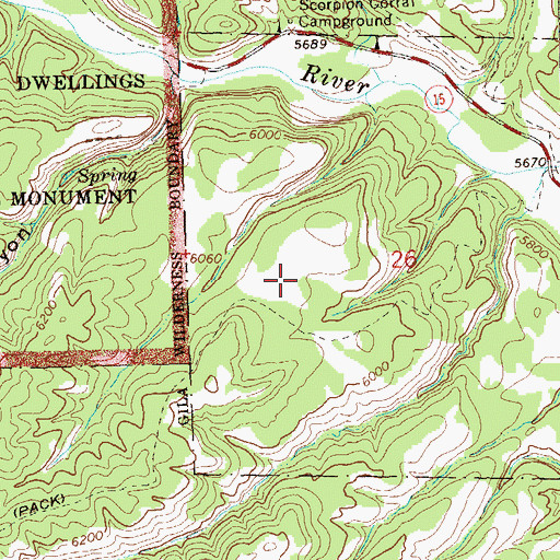 Topographic Map of GSF-2277 Water Well, NM
