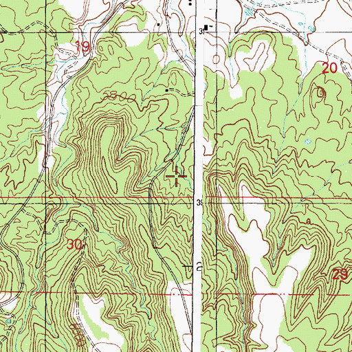 Topographic Map of RG-29045 Water Well, NM