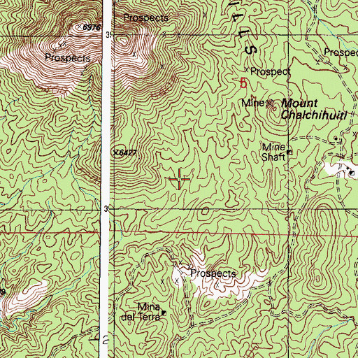 Topographic Map of RG-19252 Water Well, NM