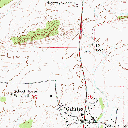 Topographic Map of RG-30639 Water Well, NM