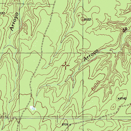 Topographic Map of RG-27187 Water Well, NM