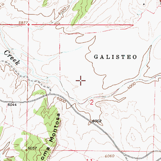 Topographic Map of MCK Flats 1 Water Well, NM