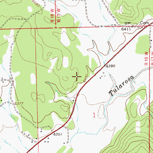Topographic Map of GSF-2336 Water Well, NM