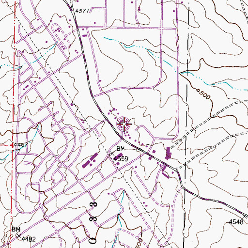 Topographic Map of RG 4272 Water Well, NM