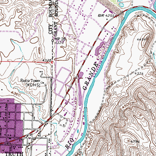 Topographic Map of RG 7777 Water Well, NM