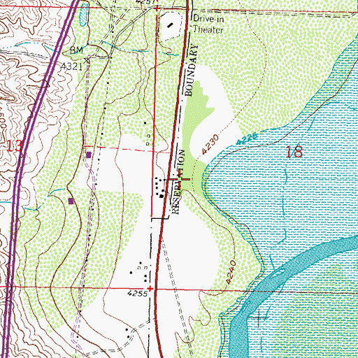 Topographic Map of HS 78 Water Well, NM