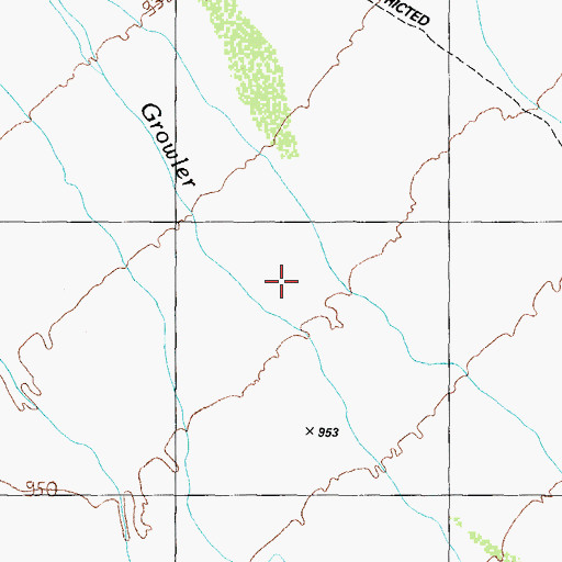 Topographic Map of Parra Tank, AZ