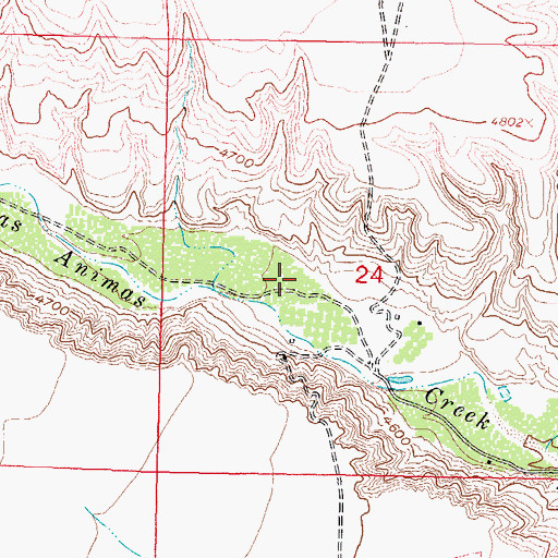 Topographic Map of 27-78 3 Water Well, NM