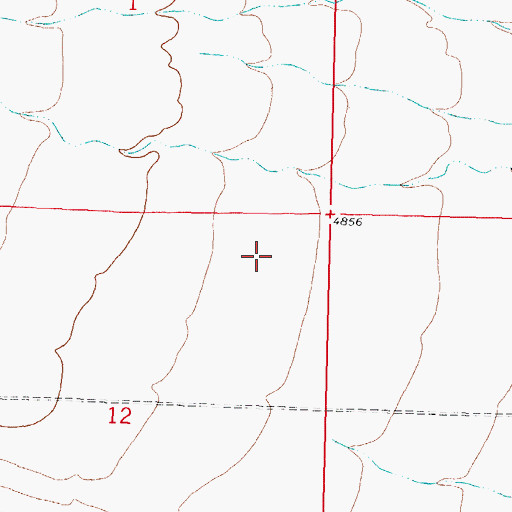 Topographic Map of LA 3 Water Well, NM
