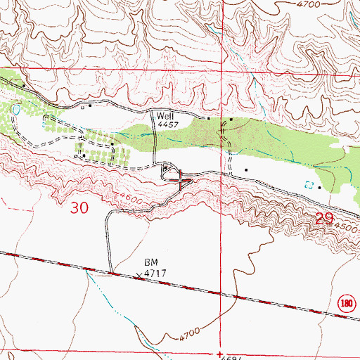 Topographic Map of 27-27 3 Water Well, NM