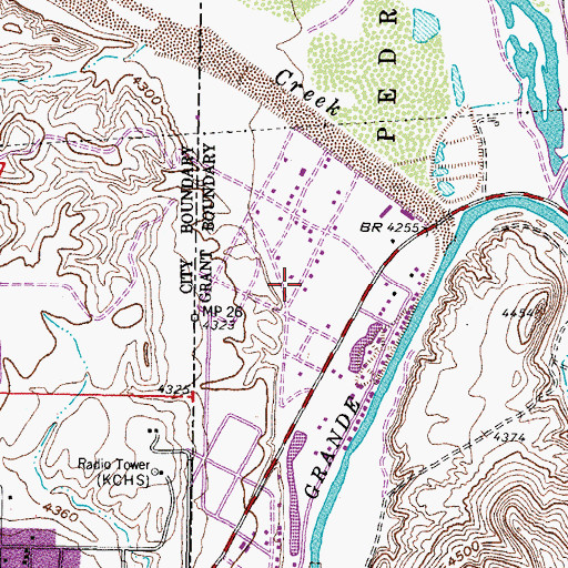 Topographic Map of RG 1842 Water Well, NM