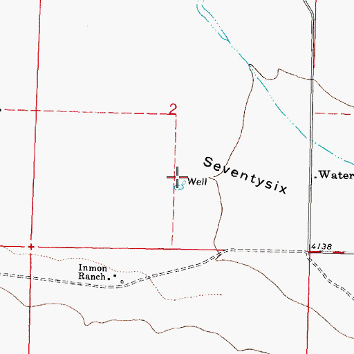Topographic Map of 00934 Water Well, NM