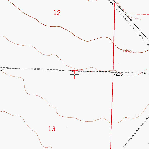 Topographic Map of 10041 Water Well, NM
