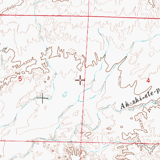 Topographic Map of DH-6K Water Well, NM