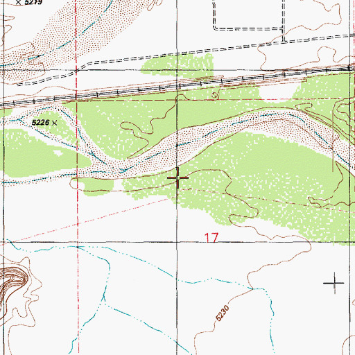 Topographic Map of Partnership Well, AZ