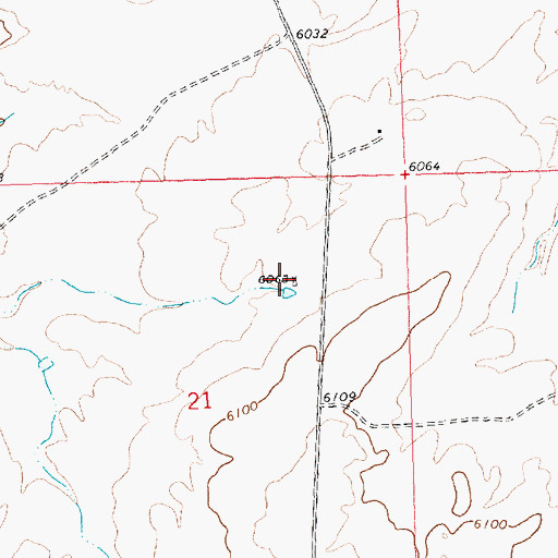 Topographic Map of 15K-337 Water Well, NM