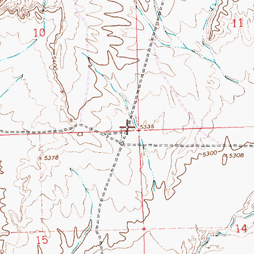 Topographic Map of PS A Water Well, NM