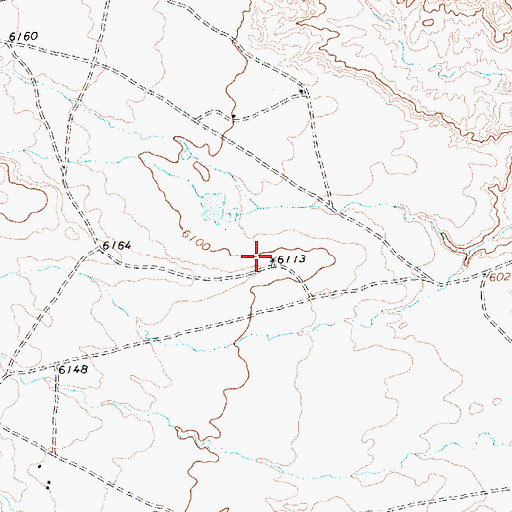 Topographic Map of 14T-520 Water Well, NM
