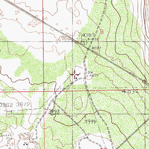 Topographic Map of Pen Place Windmill, NM