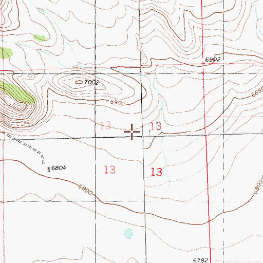 Topographic Map of Plains of San Agustin, NM