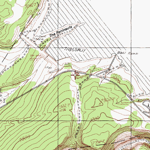 Topographic Map of Heron Dike, NM