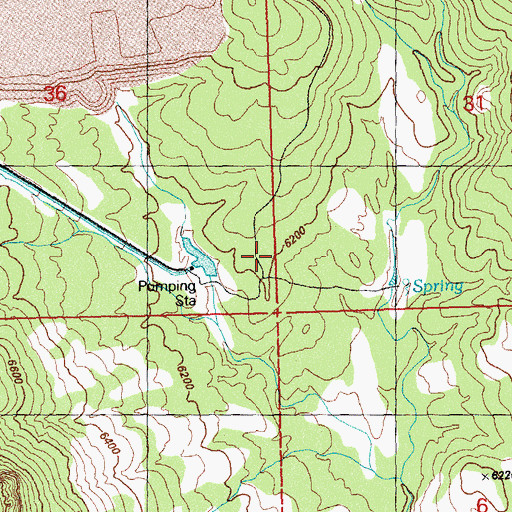 Topographic Map of Kennecott Dam Number Eight, NM