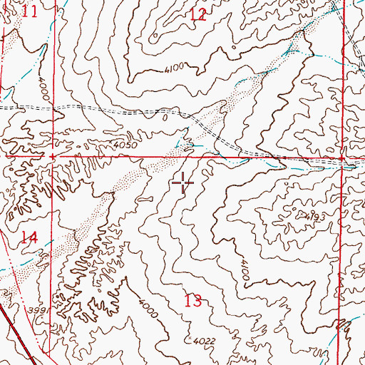 Topographic Map of Apache Brazito Mesquite Site One Dam, NM