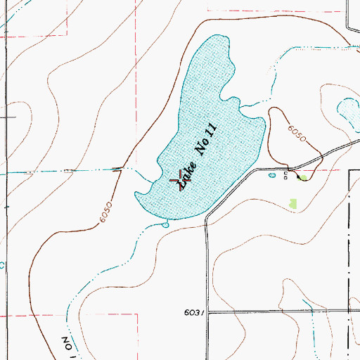 Topographic Map of Maxwell Number 11 Dam, NM