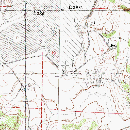 Topographic Map of Stone Lake Dike Number Four, NM