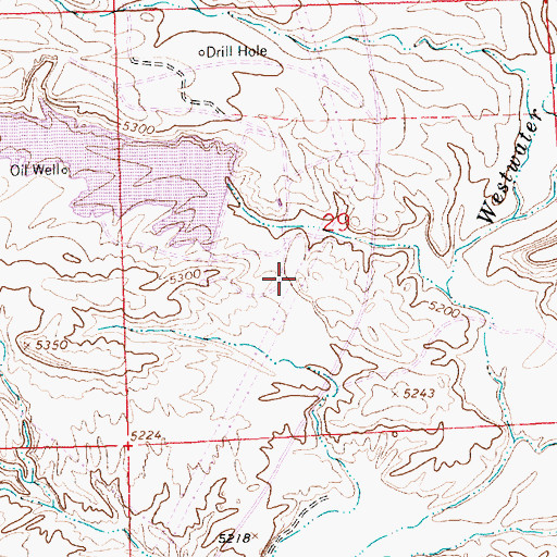 Topographic Map of San Juan Power Generation Dam, NM