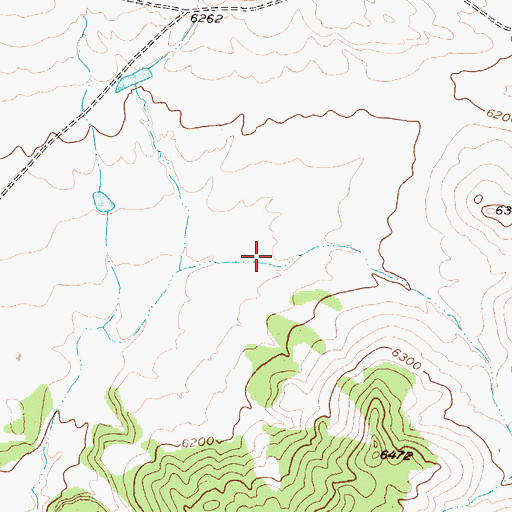 Topographic Map of Sohio L-Bar Tailings Dam, NM
