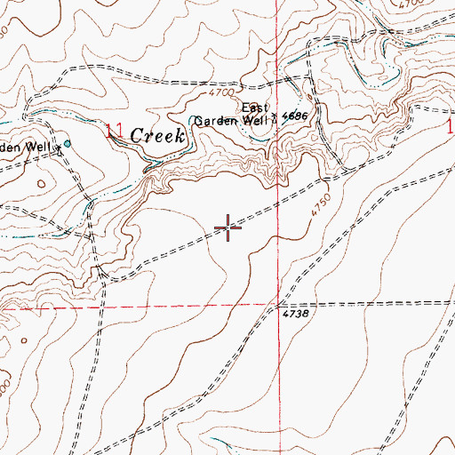 Topographic Map of Claude Hutcherson Number 2 Dam, NM
