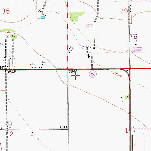 Topographic Map of 13217 Water Well, NM