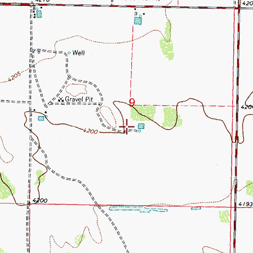 Topographic Map of 06012 Water Well, NM