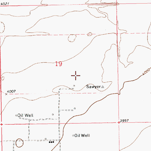 Topographic Map of 05068 Water Well, NM