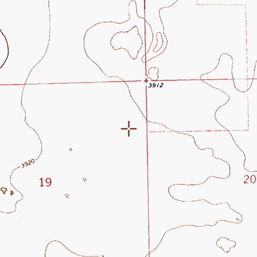 Topographic Map of 12624 Water Well, NM